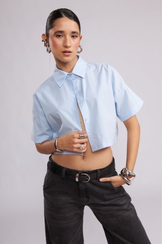 Camisa Crop Emy Celeste